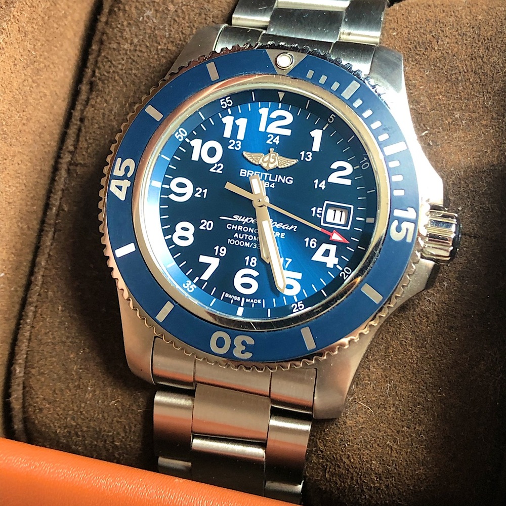 2018 Breitling Superocean 44 Box & Papers